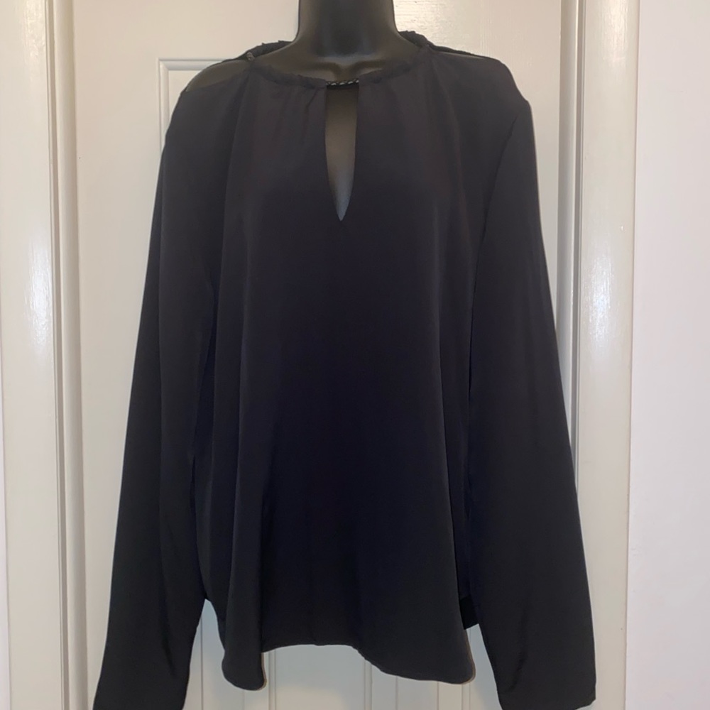 Lauren Ralph Lauren Crepe Top